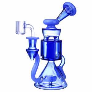 Clover Glass - 7.5" Beakonic Recycler Water Pipe [WPE-687]